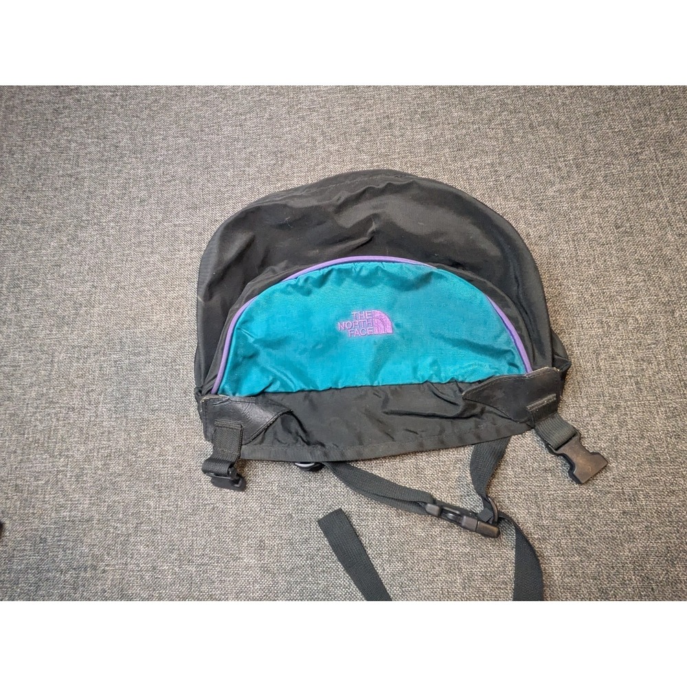 Vintage The North Face Sport Hiking Fanny pack Belt Waist Outdoor Bag Blue